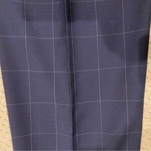 Nautica Blue Windowpane Dress Pants
